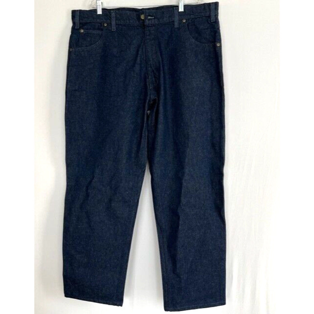 NEW Men's John Deere Unlined Denim Blue Jeans 44x32